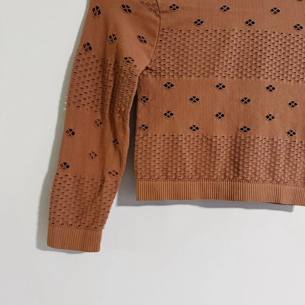Intimately Free People - Perforated Seamless 3/4 Sleeve Top